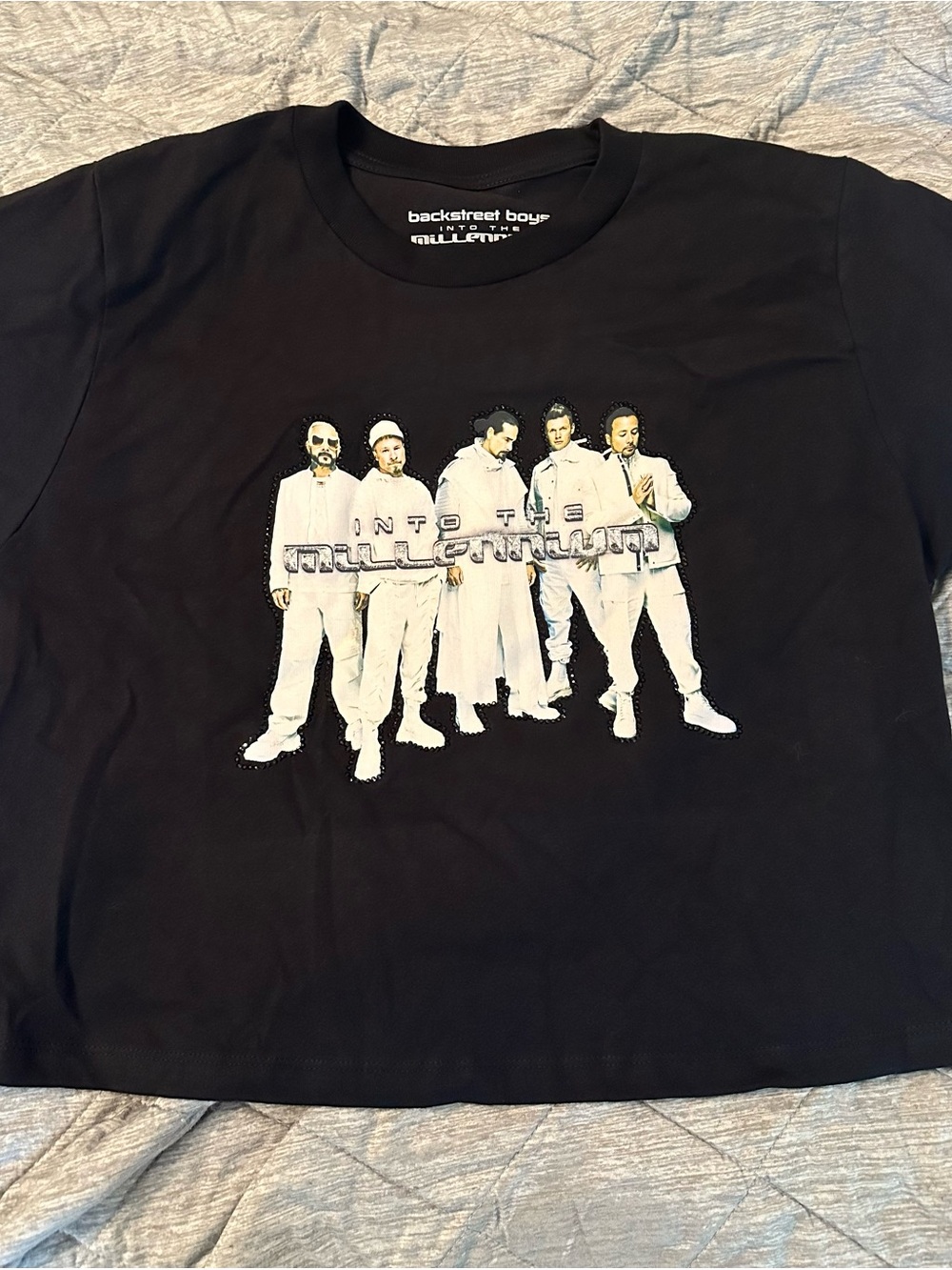 Backstreet Boys "Into the Millennium" Black Graphic Tee